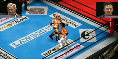 New japan pro wrestling video sale game